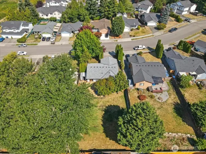Another overhead view of the home.