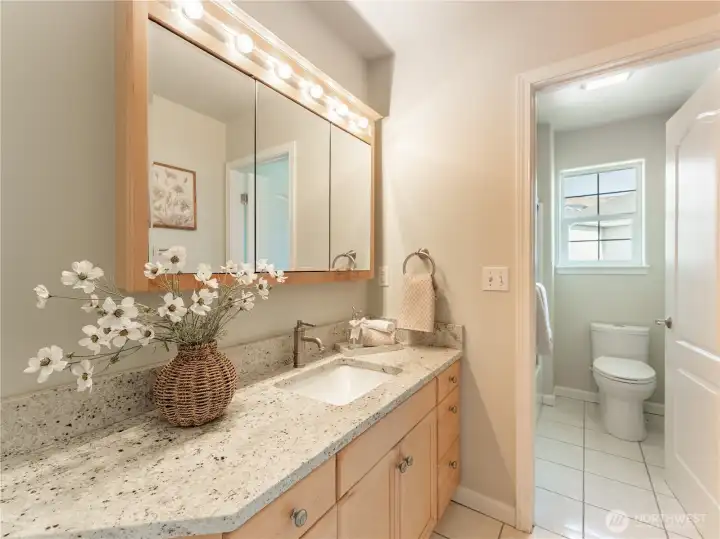 Hallway bath upper level
