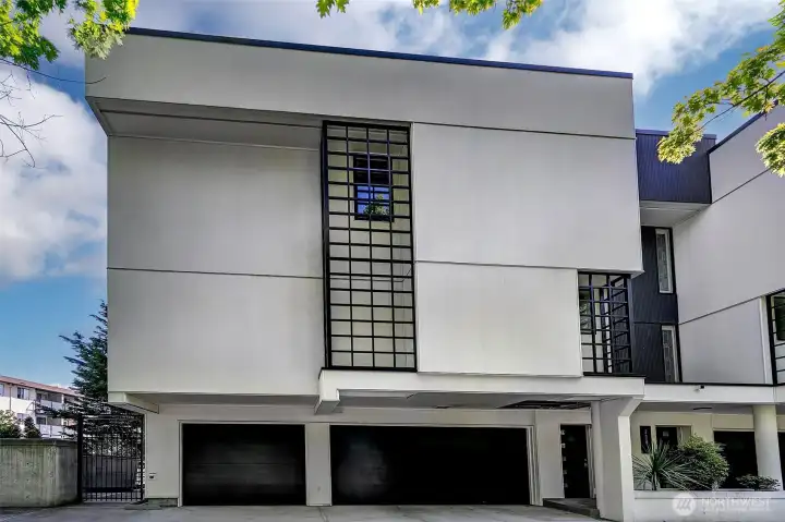 3 car garage plus 1 outside spot