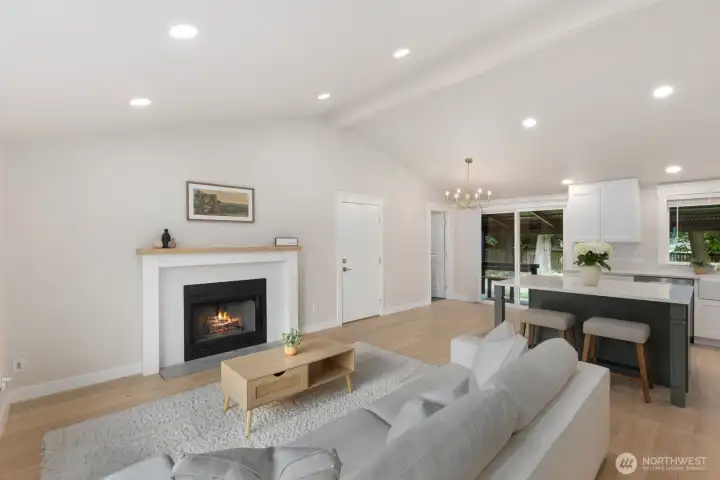 Vaulted ceilings