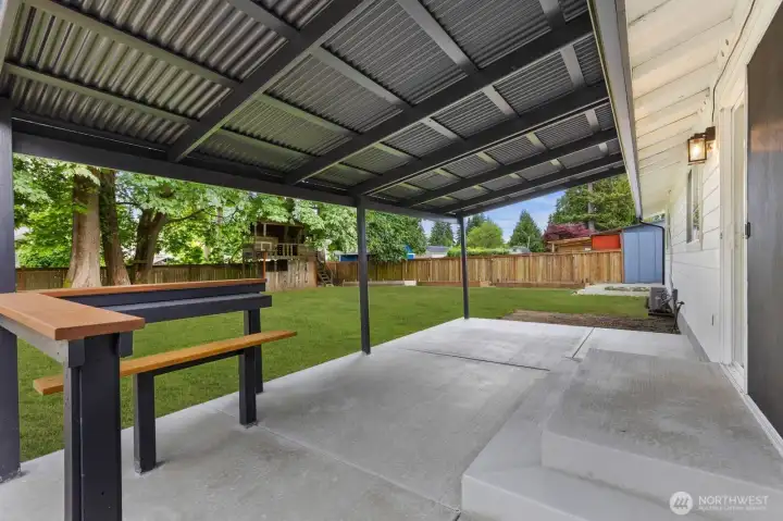 backyard patio