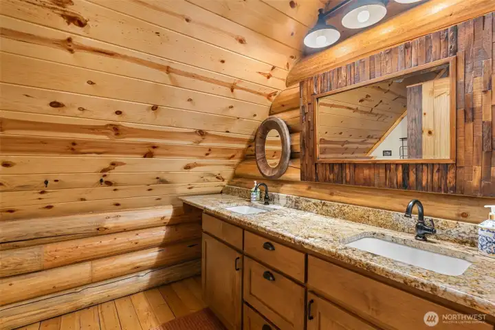 Upper Floor Primary En-Suite with Dual Sinks
