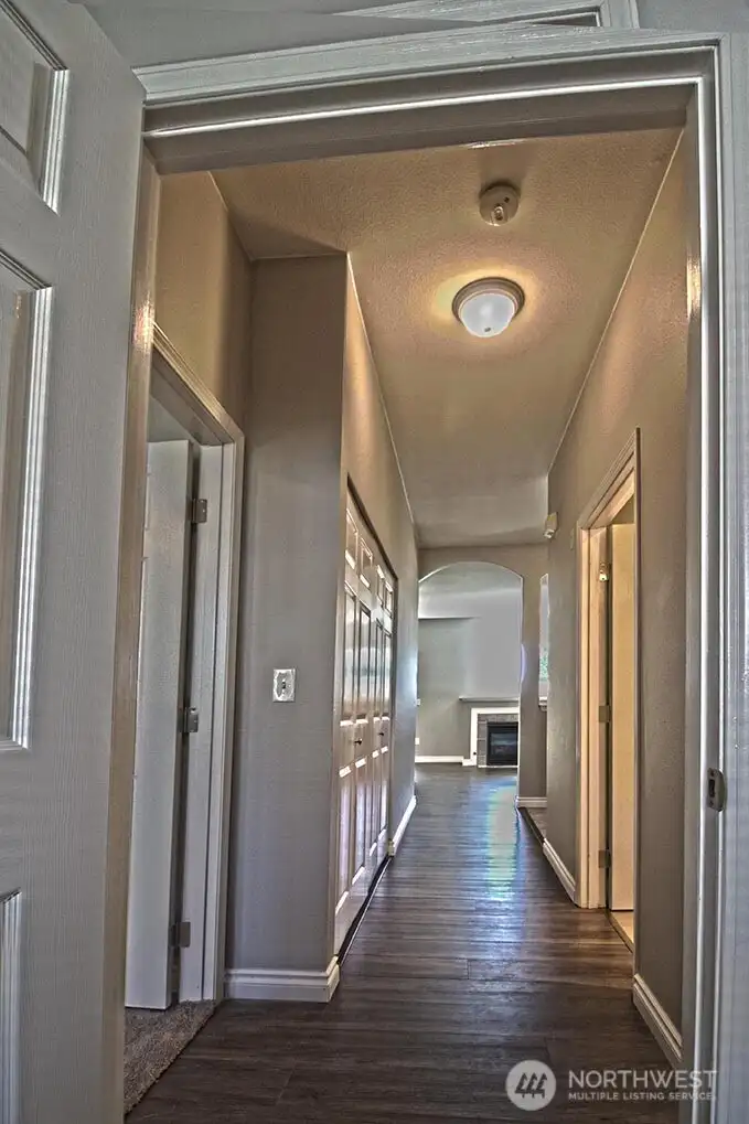 Hall view from bedrooms