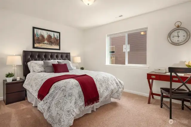 Additional large spacious light filled bedroom.