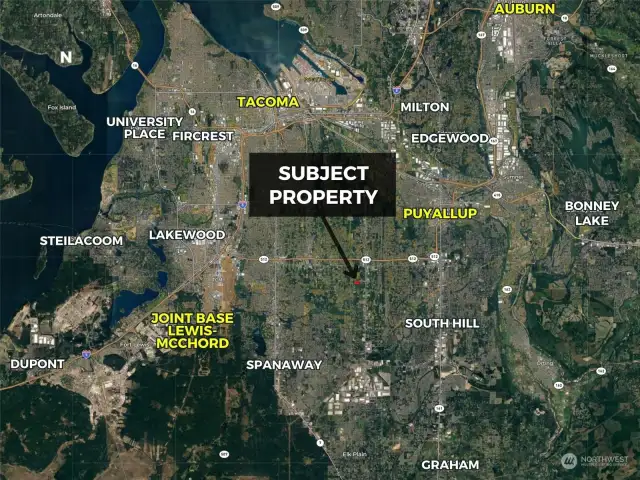 Location of subject property