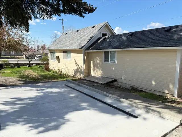 Side of house