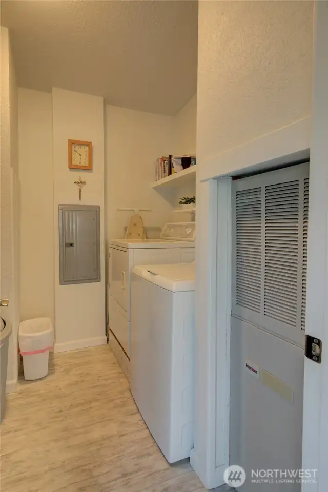 A look inside the utility room.
