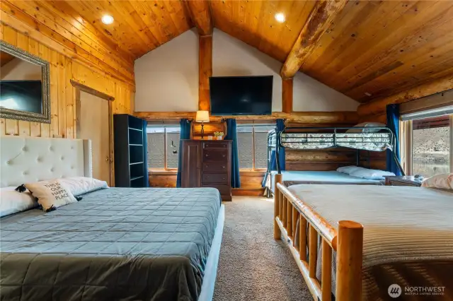 Upstairs loft