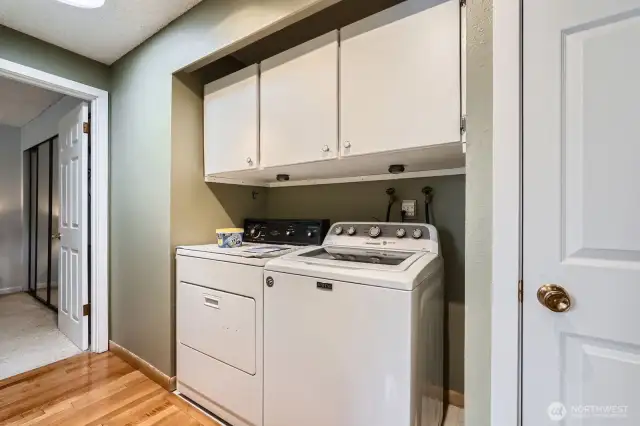 Laundry area