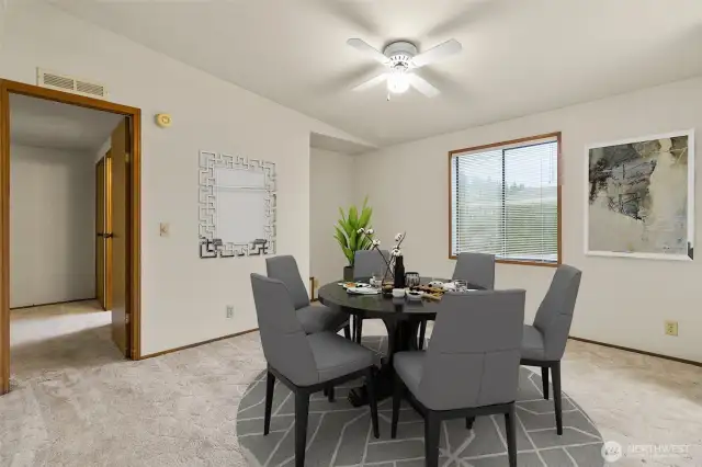 Dining Room-Virtually Staged