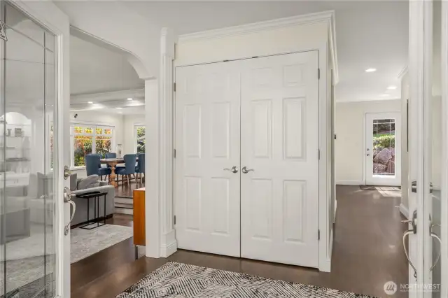 Double front doors