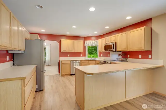 Kitchen With Breakfast Bar