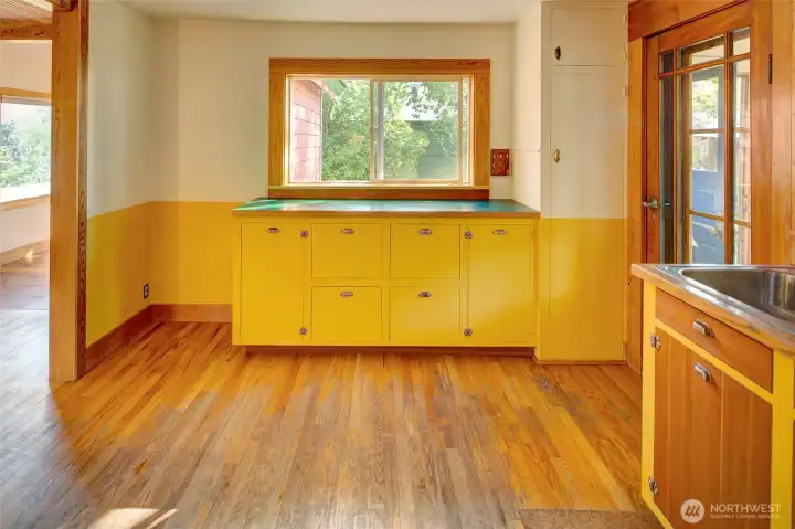 Natural light in the kitchen