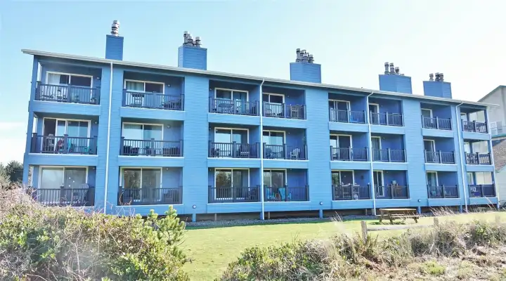 Rear view of the Nautilus building.  Remodel completed in 2025.