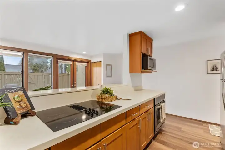 Lots of space with counter bar