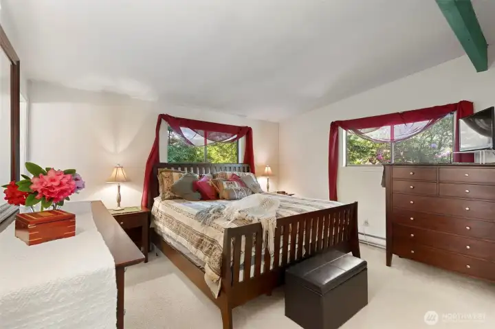 Private and serene primary suite