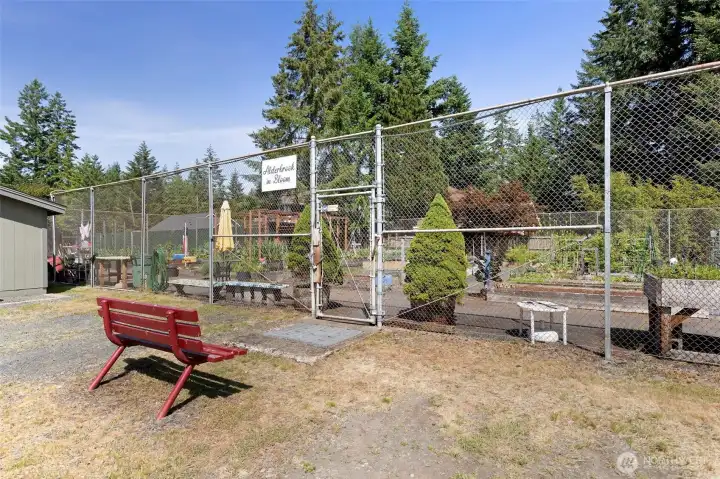 Lovely community garden