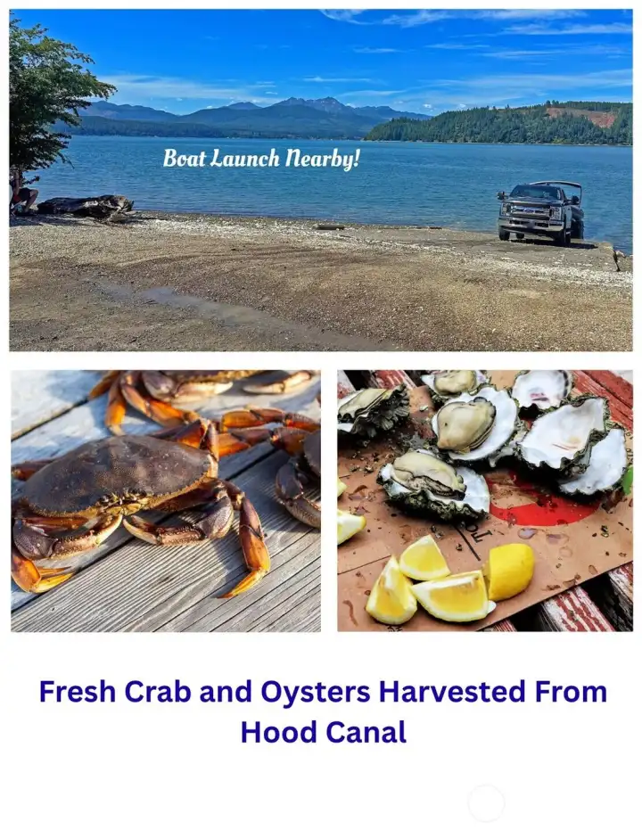 Launch your boat and enjoy your seafood feast