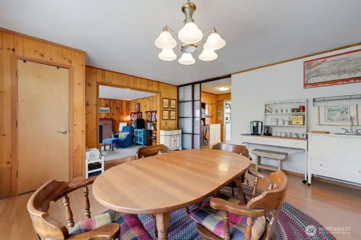 Welcoming dining room.