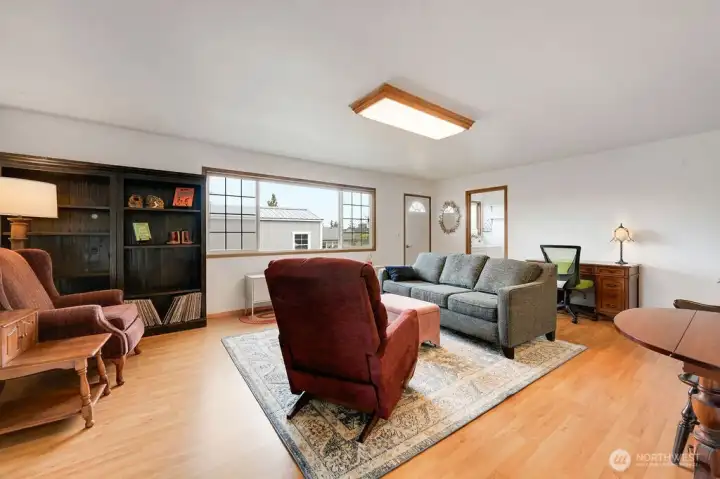 Spacious living room.
