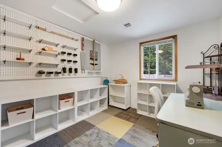 Craft room.