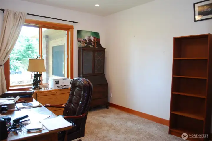Four bedroom currently used as an office. Four bedroom currently used as an office.