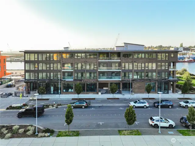 Aerial view.