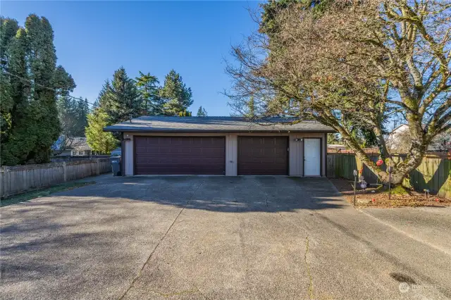 The shop garage is a huge bonus on this home and has electricity.