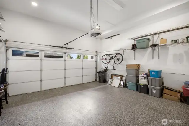 High Ceilings/epoxy floor