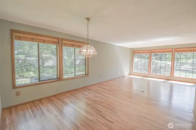 Dining room and Family room