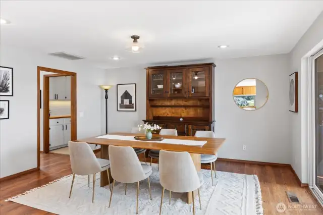 Large Dining space