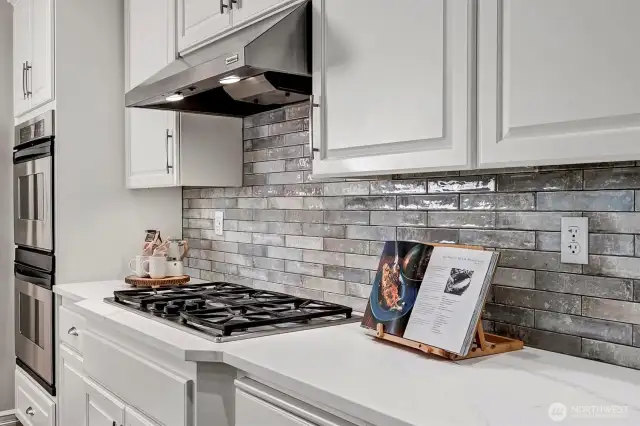 Beautiful kitchen details will wow your guests.