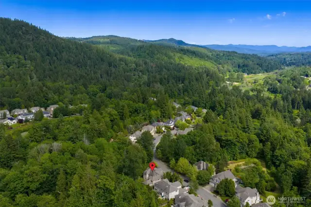 The neighborhood is surrounded by trails enabling you to enjoy nature right outside your door.