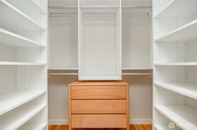 Walk in closet