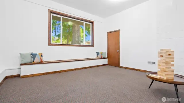 Game room, office space, work out room? You decide.