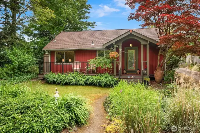Welcome to this darling home and property. The two bedroom home on 1/3 acre is warm and welcoming and the property includes a legal DADU!