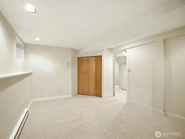Bonus room downstairs.