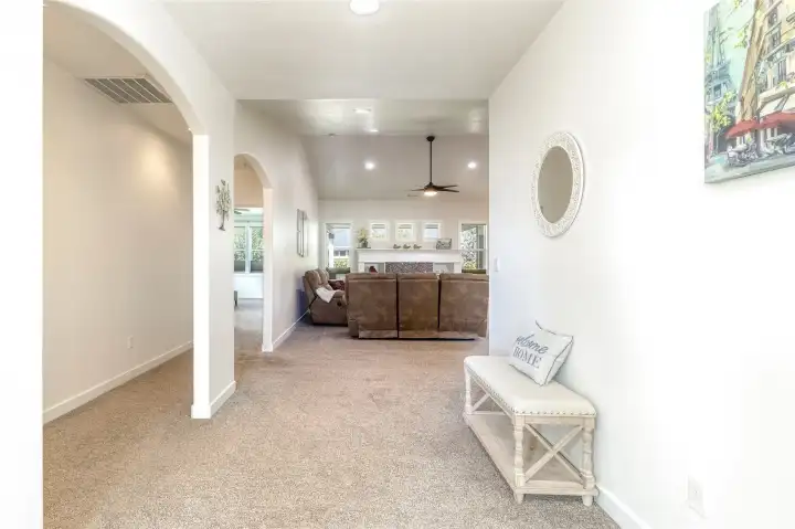 Inviting entry.