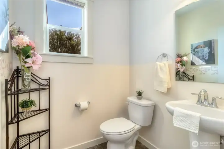 Half bath.