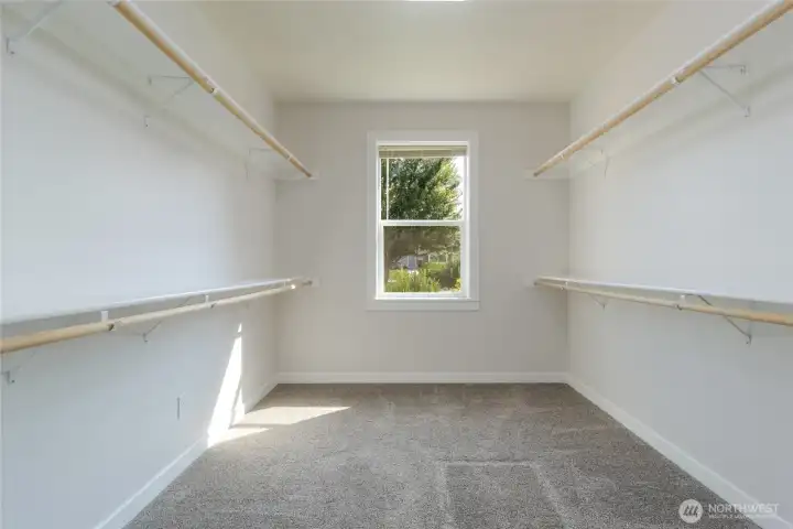 Huge walk-in closet!