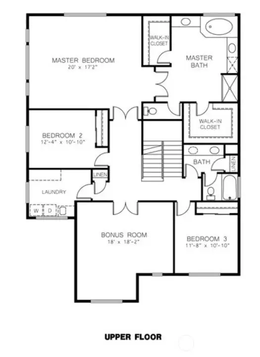 Upper Floor Plan