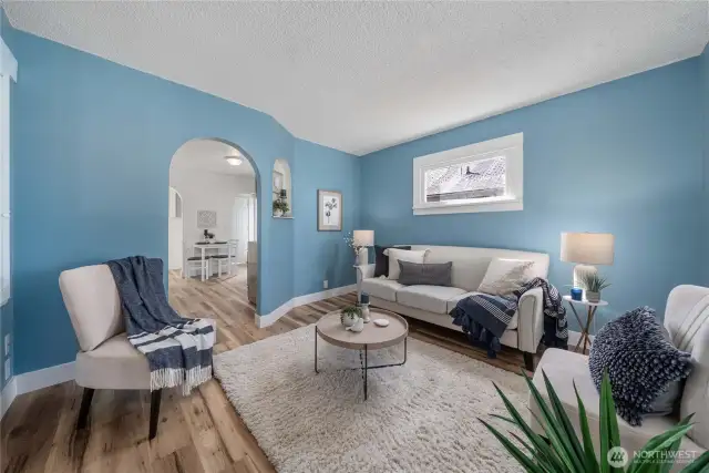 Room to relax and unwind in your charming front room.