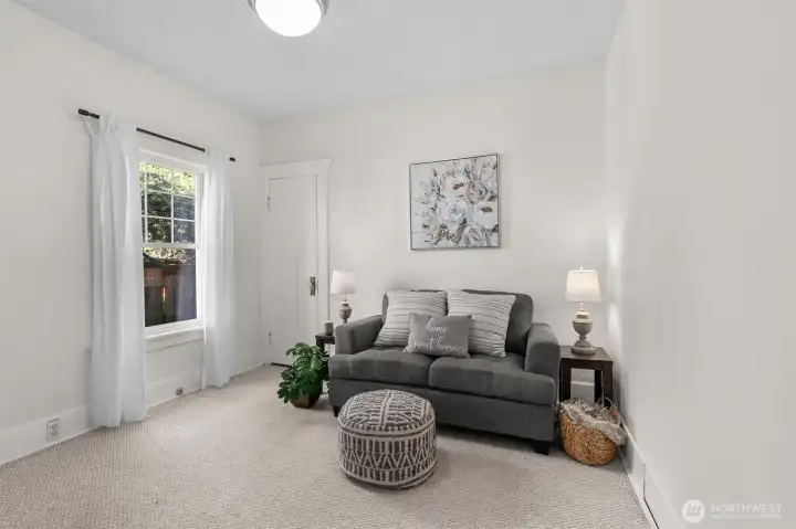 Family room on main level.