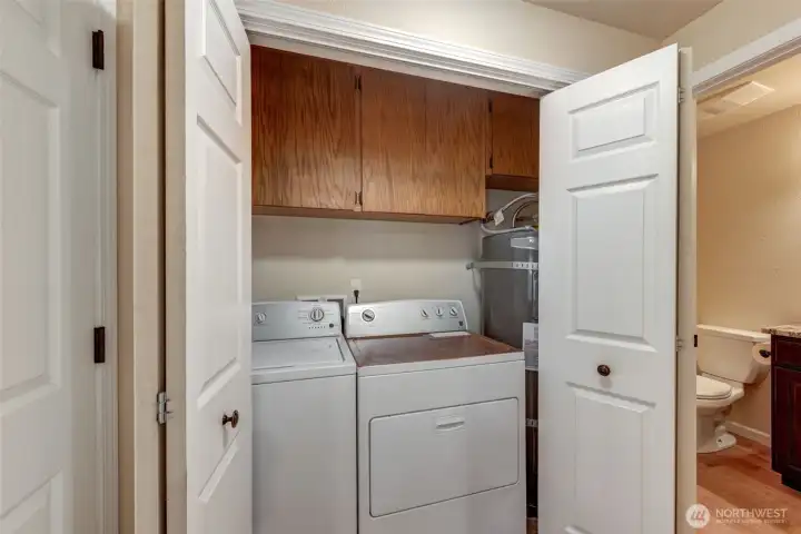 Laundry room on the main level!