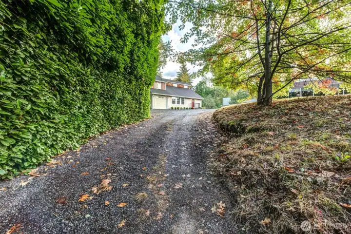 Gated driveway!