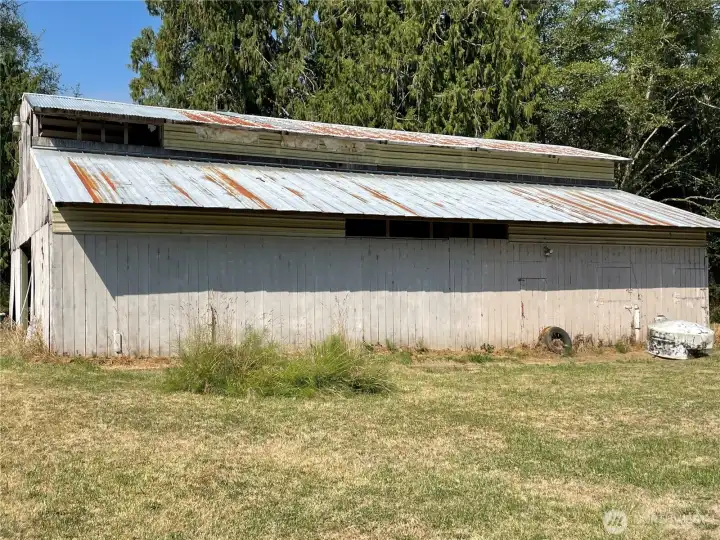 Side of barn
