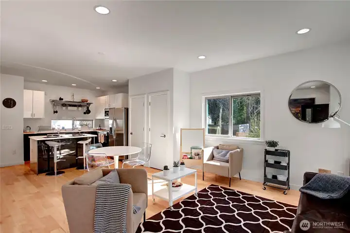 Picture of model unit staged