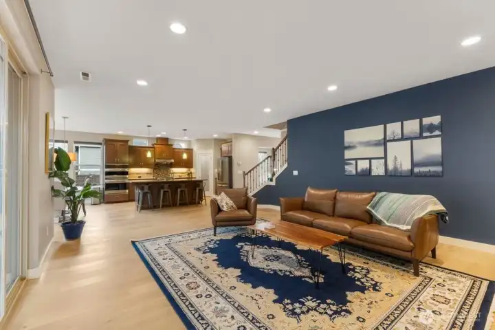 Additional view of the great room.