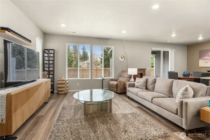 Such a great space for lounging or entertaining