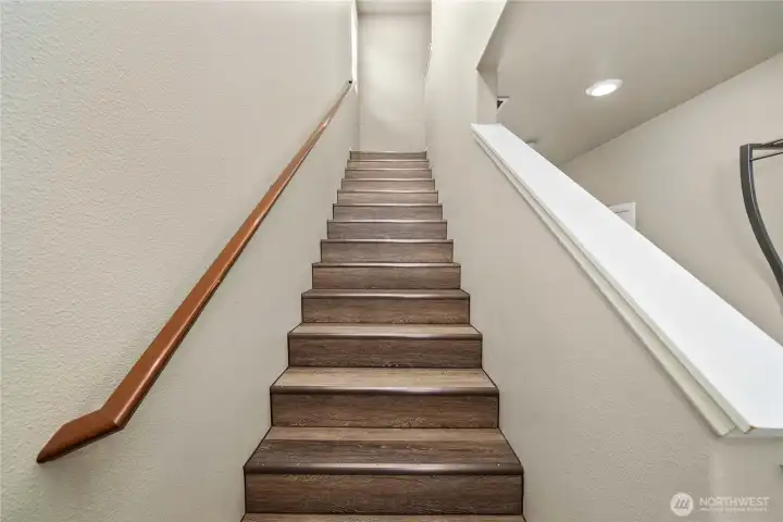 Stairs were also redone and reinforced to last